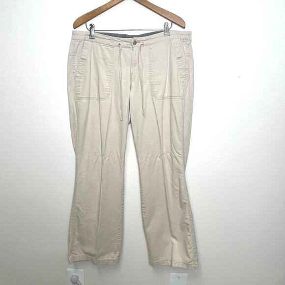 The North Face Wide Leg Cotton Drawstring Pants Gorpcore 14 - Picture 1 of 6